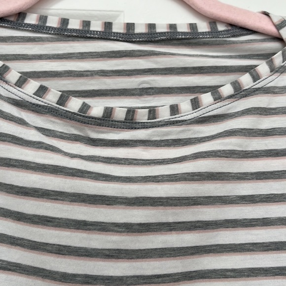 Lululemon long sleeved striped shirt - Picture 2 of 3
